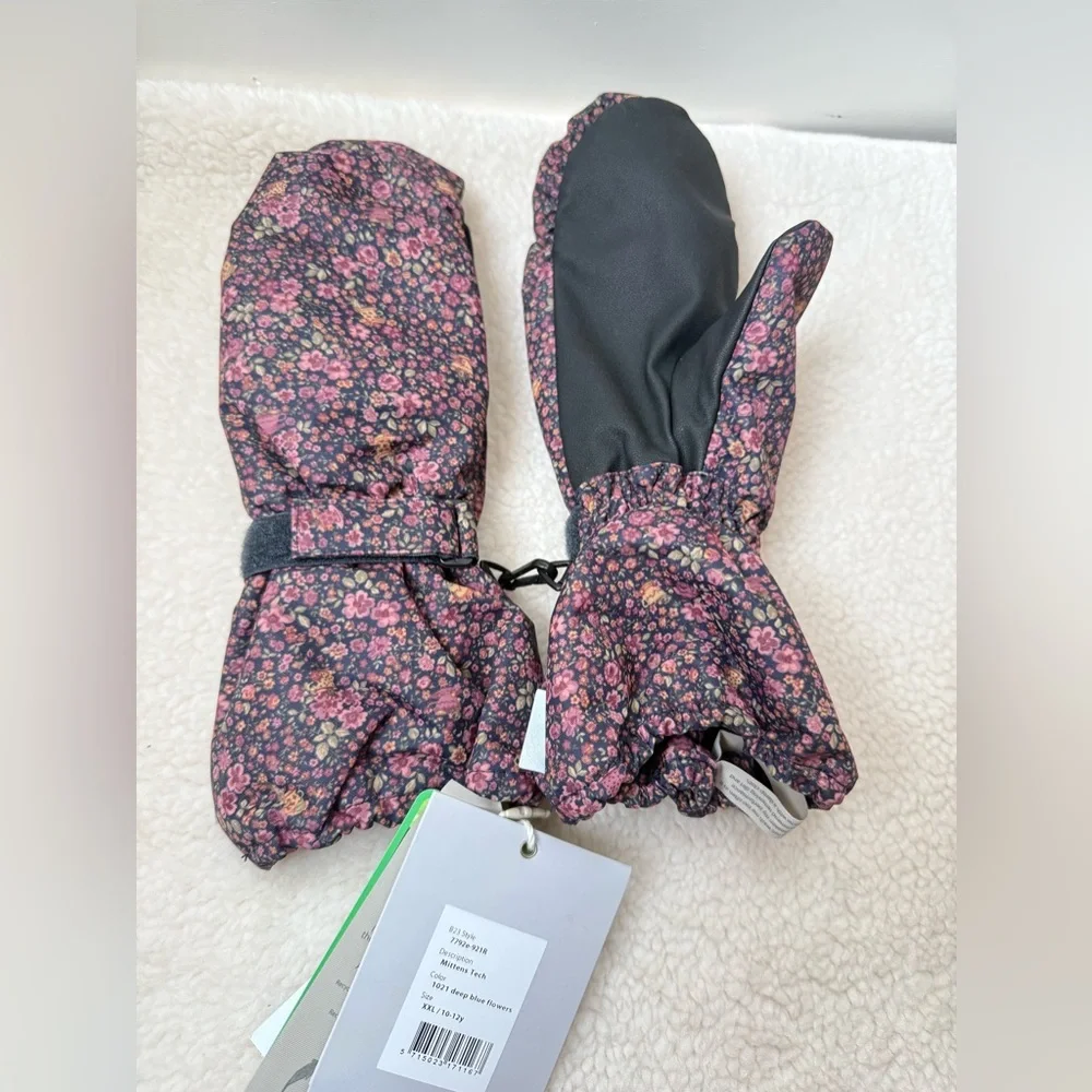 Kid’s wheat MITTENS TECH snow gloves